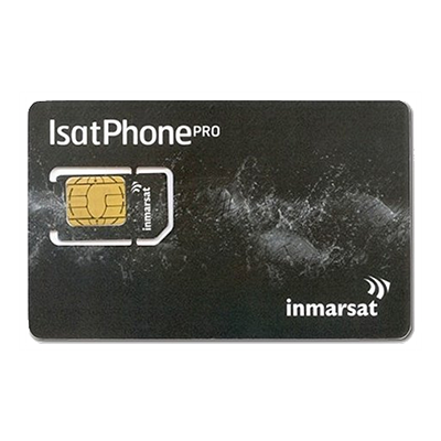 Tarjeta SIM prepago IsatPhone con 500 unidades (333 minutos)